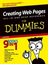 Creating Web Pages All-in-One Desk Reference For Dummies®@